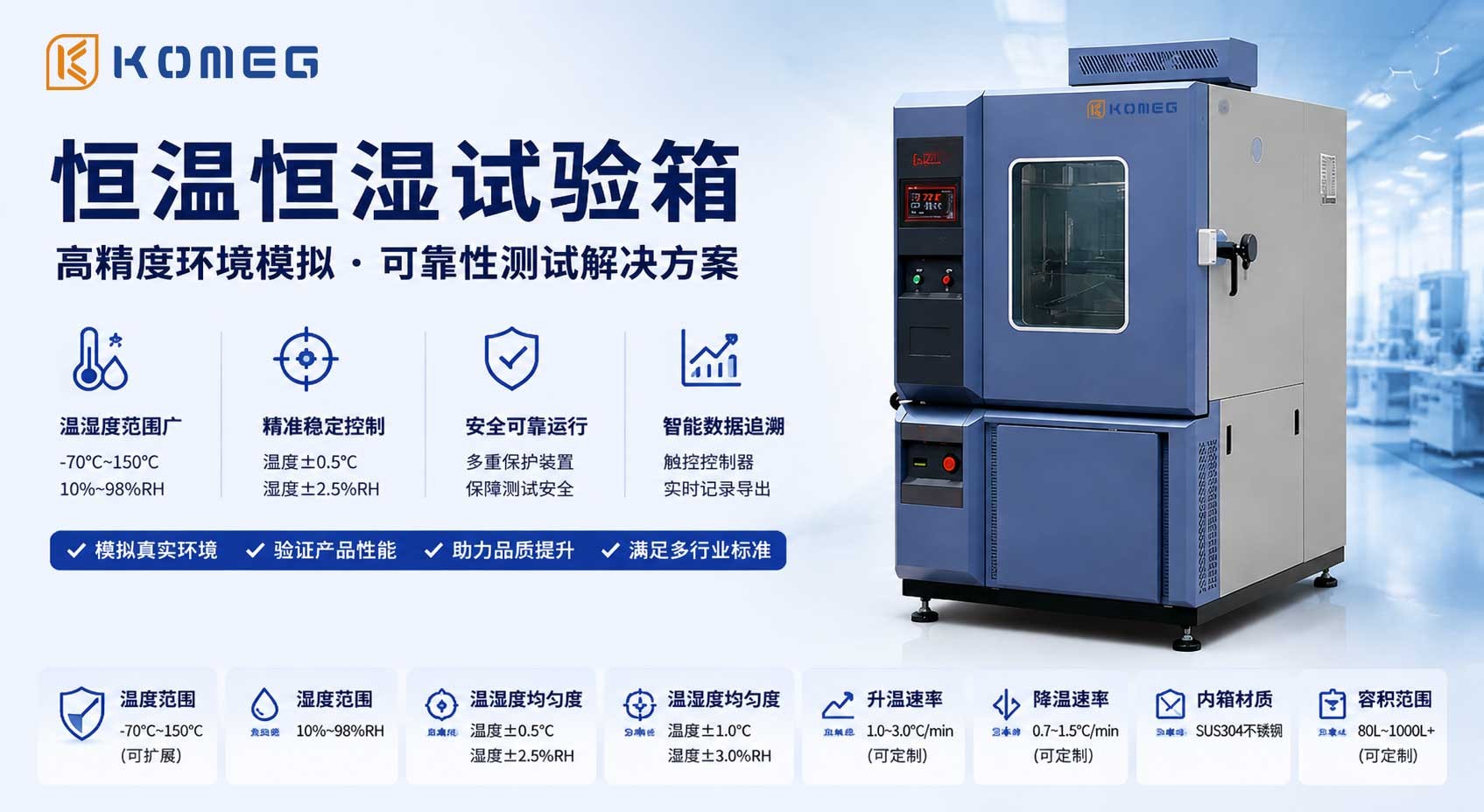 恒溫恒濕試驗箱