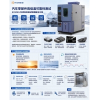 符合ISO20653車規 高低溫試驗箱汽車電子溫濕度循環測試